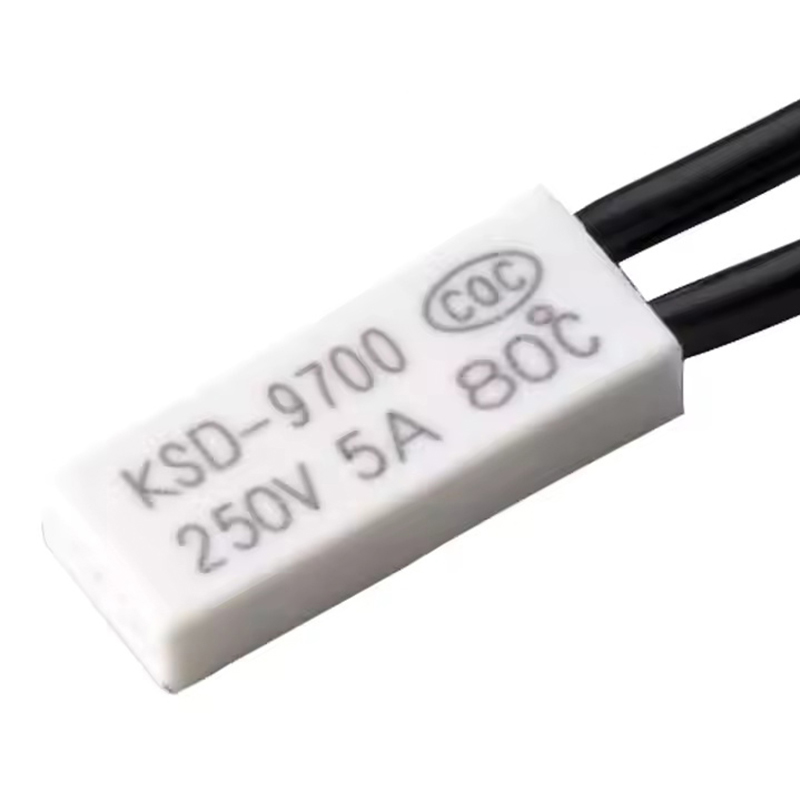 Interrupteur de température du thermostat bimétal KSD9700 pour le ballast Interrupteur de température du thermostat bimétal KSD9700 pour le ballast
